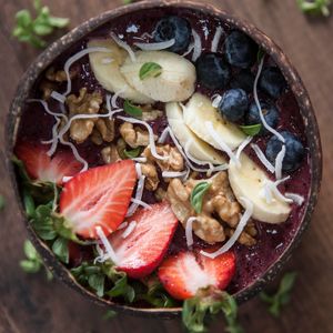 Smoothie bowl de berries